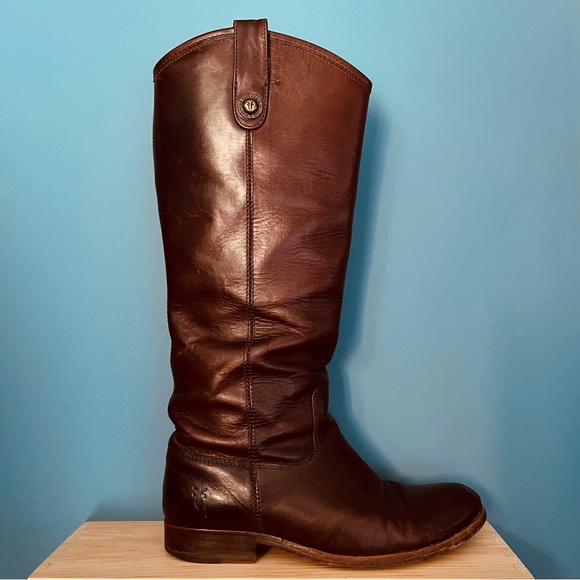 Frye, chestnut brown, Riding Boots. - Picture 8 of 10